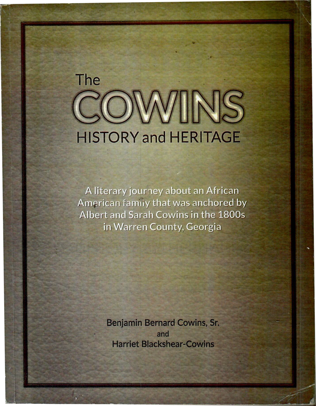 The Cowins History and Heritage (paperback)
